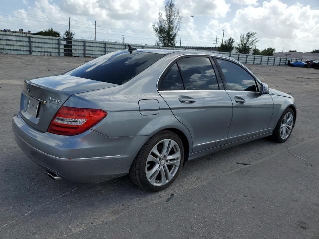 WDDGF8BB7CA704310 - 2012 MERCEDES-BENZ C 300 4MATIC SILVER photo 3