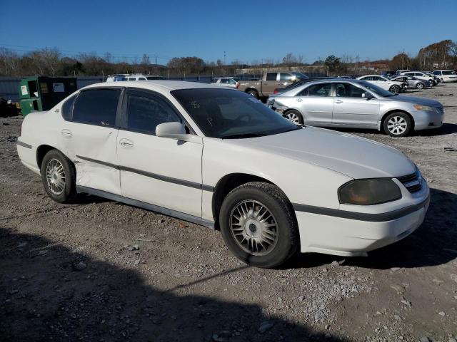 2G1WF55E829377560 - 2002 CHEVROLET IMPALA WHITE photo 4