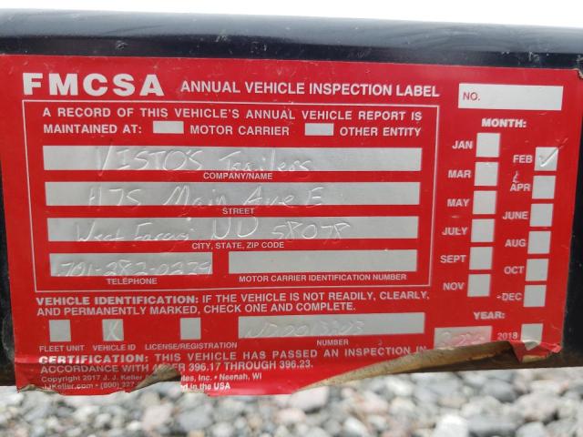 ND0013203 - 2022 UTILITY TRAILER BLACK photo 10