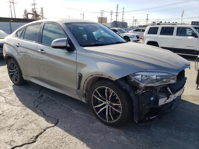 5YMKW8C59F0R42755 - 2015 BMW X6 M SILVER photo 4