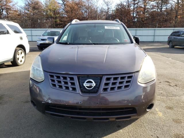 JN8AS58V08W134998 - 2008 NISSAN ROGUE S GRAY photo 5