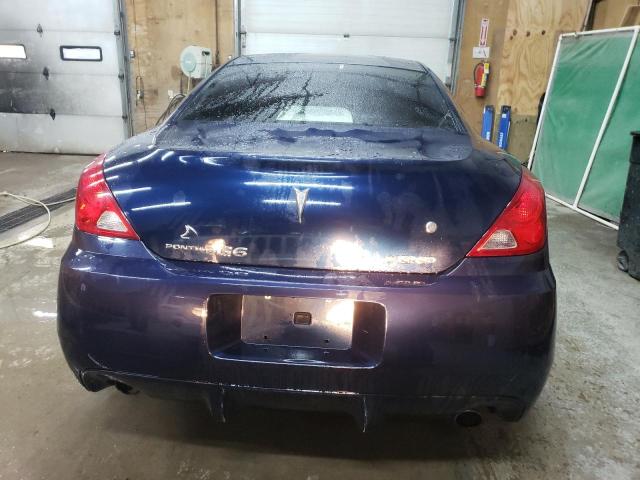 1G2ZM177394175275 - 2009 PONTIAC G6 GXP BLUE photo 6