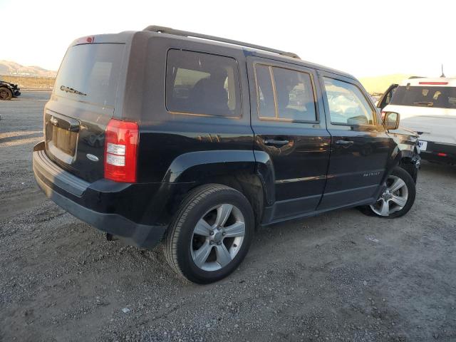 1C4NJRFB3ED811212 - 2014 JEEP PATRIOT LATITUDE BLACK photo 3