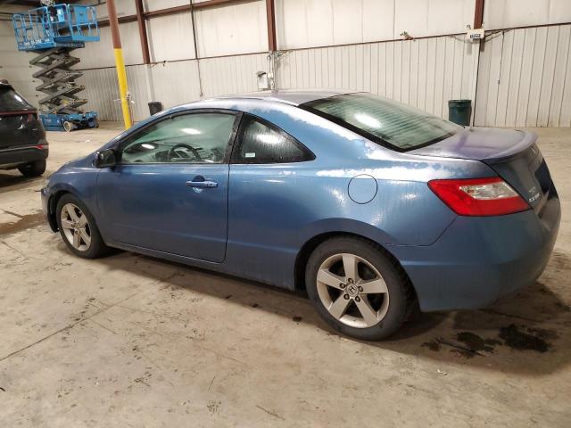 2HGFG12918H556480 - 2008 HONDA CIVIC EXL Կապույտ լուսանկար 2