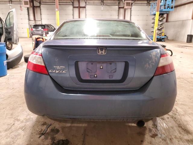 2HGFG12918H556480 - 2008 HONDA CIVIC EXL BLUE photo 6