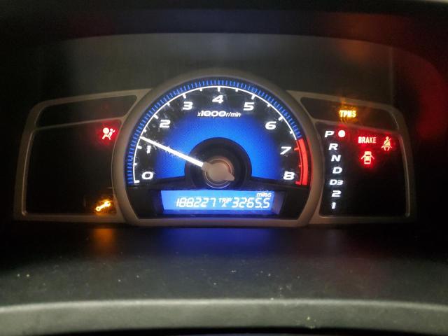 2HGFG12918H556480 - 2008 HONDA CIVIC EXL Կապույտ լուսանկար 9