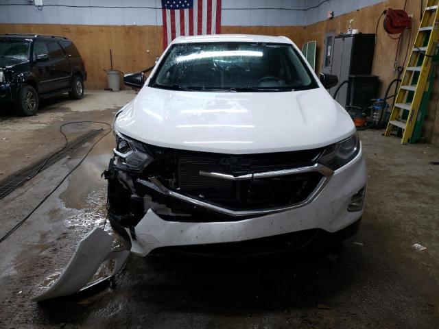 3GNAXHEV8KS569684 - 2019 CHEVROLET EQUINOX LS WHITE photo 5