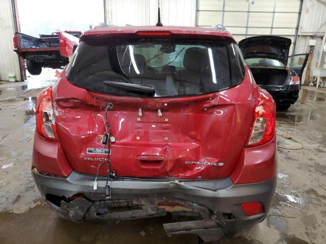 KL4CJBSB1EB707781 - 2014 BUICK ENCORE CONVENIENCE 红色 照片 6