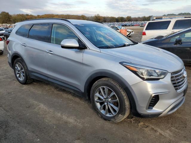 KM8SM4HFXHU207881 - 2017 HYUNDAI SANTA FE SE SILVER photo 4