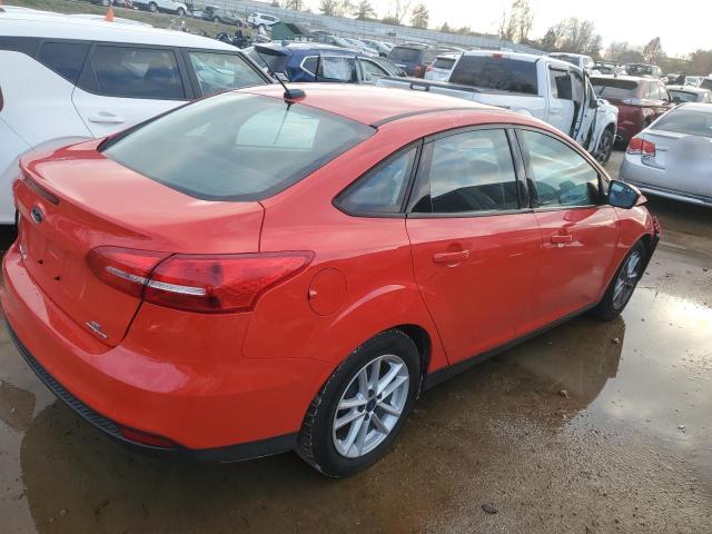 1FADP3F2XFL325856 - 2015 FORD FOCUS SE RED photo 3