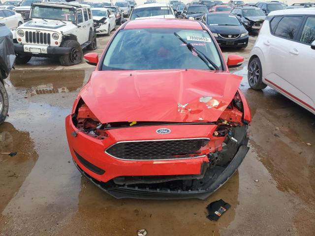 1FADP3F2XFL325856 - 2015 FORD FOCUS SE RED photo 5