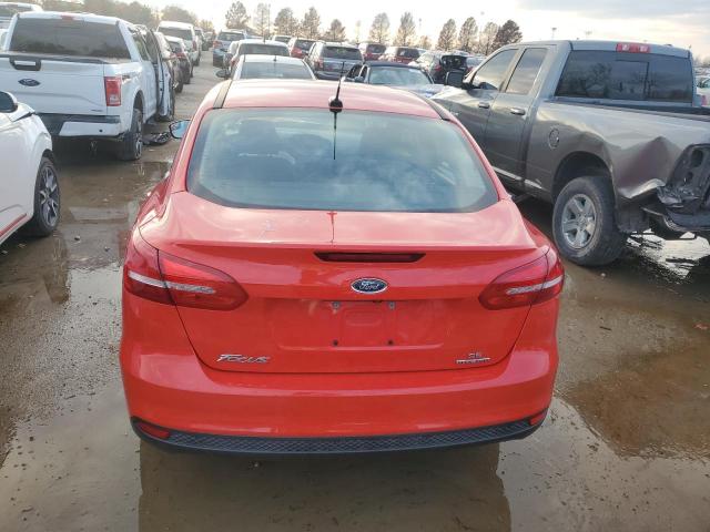 1FADP3F2XFL325856 - 2015 FORD FOCUS SE RED photo 6