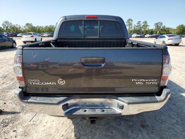 5TFJU4GN8DX044519 - 2013 TOYOTA TACOMA DOUBLE CAB PRERUNNER GRAY photo 6