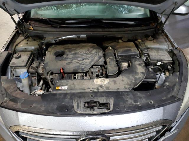 5NPE24AF7GH348384 - 2016 HYUNDAI SONATA SE GRAY photo 11