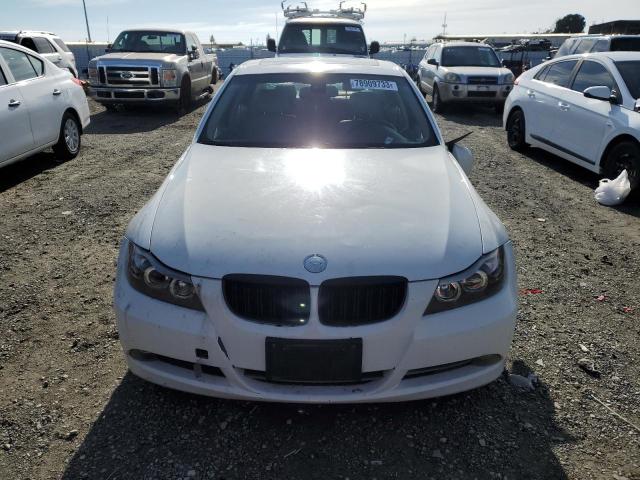 WBAVB33576PS17681 - 2006 BMW 330 I WHITE photo 5