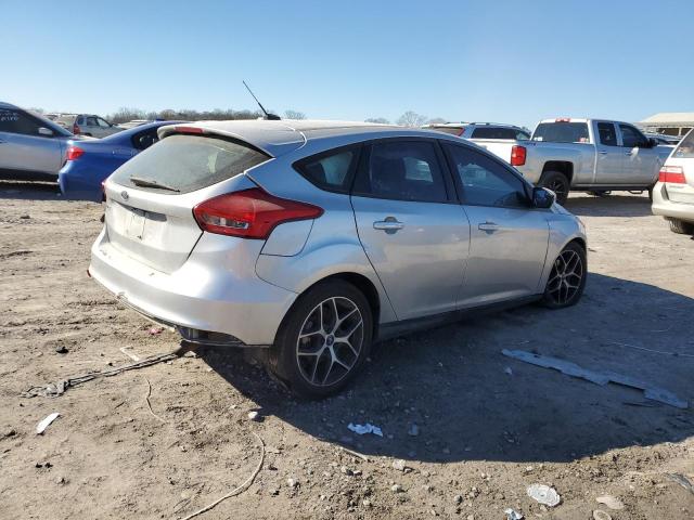 1FADP3M26HL202450 - 2017 FORD FOCUS SEL SILVER photo 3