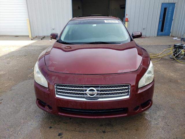 1N4AA5AP8AC839331 - 2010 NISSAN MAXIMA S BURGUNDY photo 5