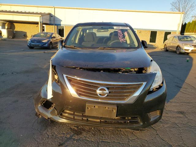 3N1CN7AP8DL846391 - 2013 NISSAN VERSA S BLACK photo 5