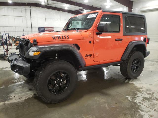 1C4GJXAG3LW288095 - 2020 JEEP WRANGLER SPORT ORANGE photo 1