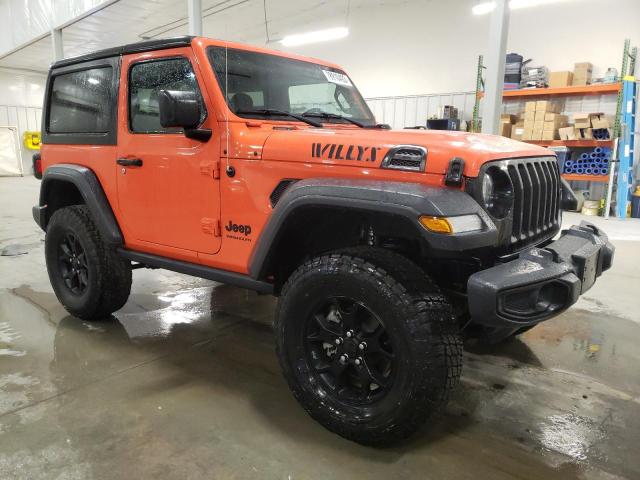 1C4GJXAG3LW288095 - 2020 JEEP WRANGLER SPORT ORANGE photo 4