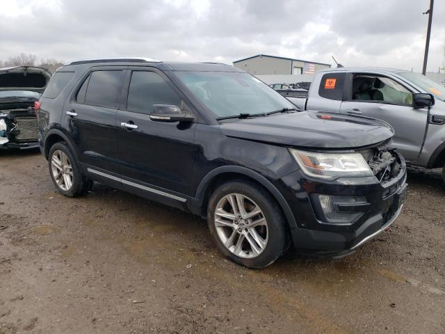 1FM5K8F83GGB10405 - 2016 FORD EXPLORER LIMITED BLACK photo 4