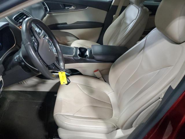 2LMTJ8LP8GBL27661 - 2016 LINCOLN MKX RESERVE Czerwony zdjęcie 7