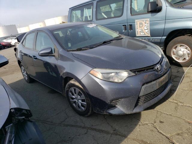 5YFBURHE2FP335146 - 2015 TOYOTA COROLLA L GRAY photo 4