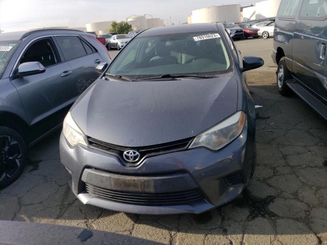 5YFBURHE2FP335146 - 2015 TOYOTA COROLLA L GRAY photo 5