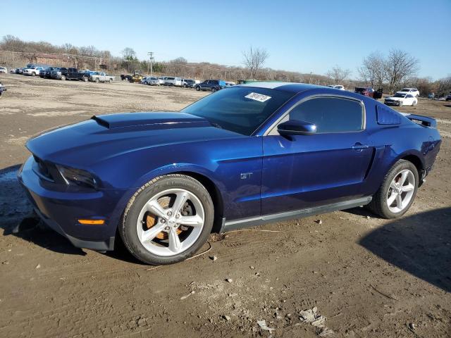 1ZVBP8CH7A5177358 - 2010 FORD MUSTANG GT BLUE photo 1