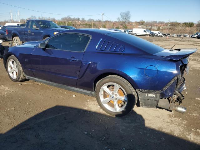 1ZVBP8CH7A5177358 - 2010 FORD MUSTANG GT BLUE photo 2