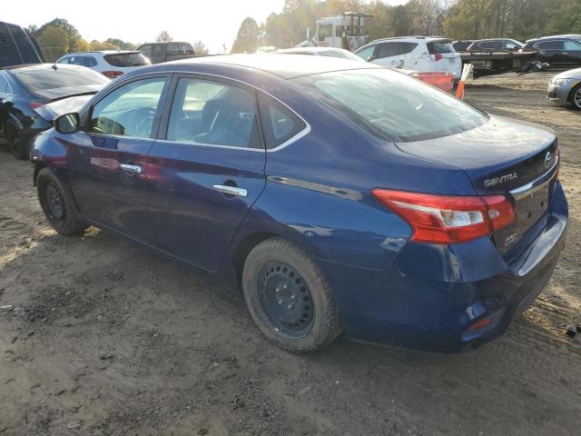 3N1AB7AP4JY309788 - 2018 NISSAN SENTRA S BLUE photo 2