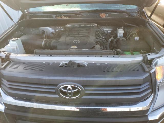 5TFUW5F19FX426623 - 2015 TOYOTA TUNDRA DOUBLE CAB SR/SR5 SILVER photo 11