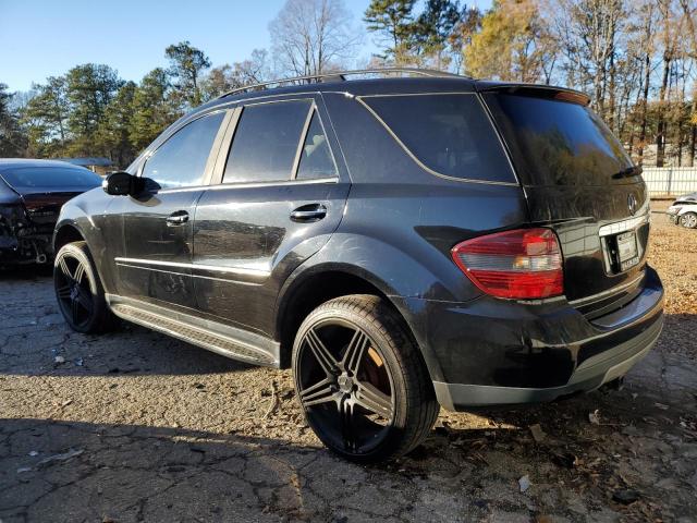 4JGBB86E28A396583 - 2008 MERCEDES-BENZ ML 350 BLACK photo 2