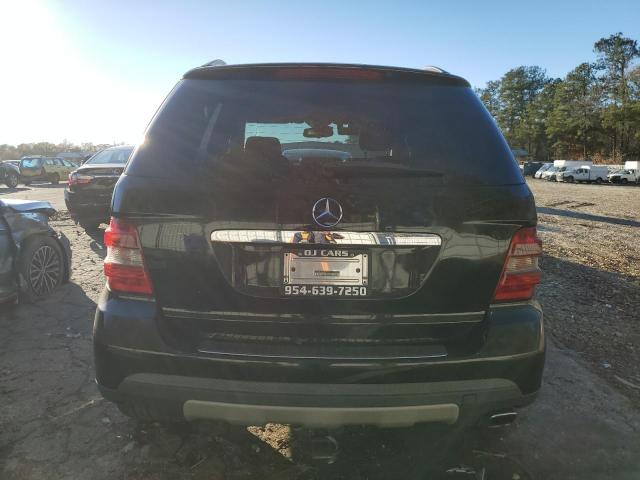 4JGBB86E28A396583 - 2008 MERCEDES-BENZ ML 350 BLACK photo 6