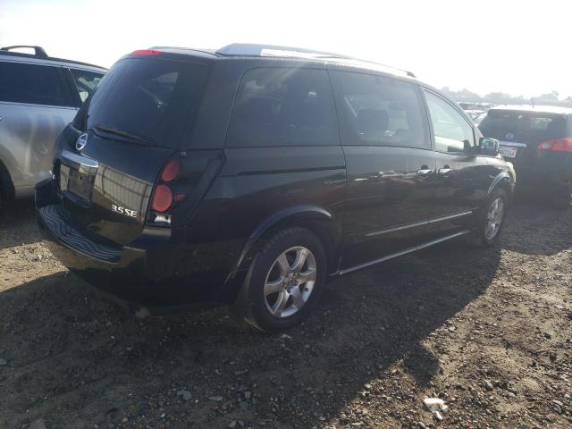 5N1BV28U48N115188 - 2008 NISSAN QUEST S BLACK photo 3