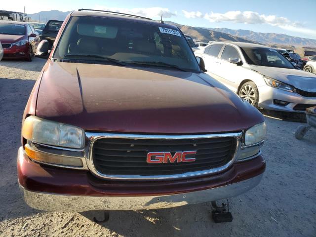 1GKFK16Z52J337247 - 2002 GMC YUKON XL K1500 BURGUNDY photo 5