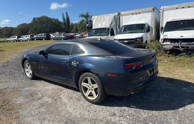 2G1FB1E34C9174041 - 2012 CHEVROLET CAMARO LT BLUE photo 3