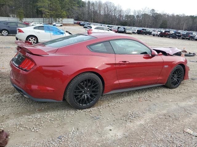 1FA6P8CF9M5111231 - 2021 FORD MUSTANG GT RED photo 3