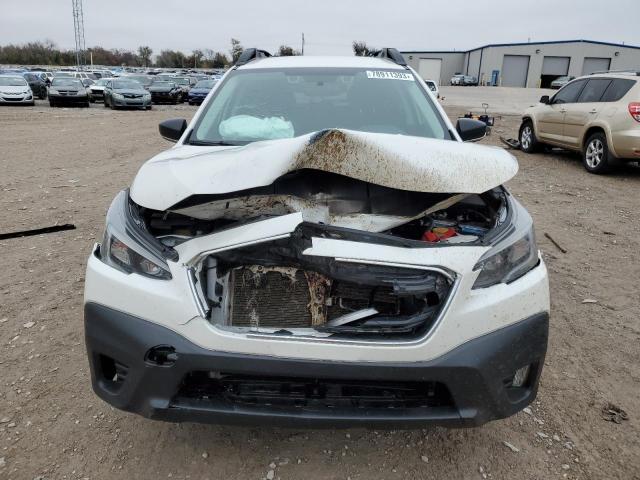 4S4BTAAC7M3169933 - 2021 SUBARU OUTBACK WHITE photo 5