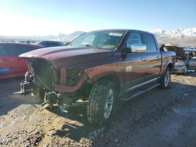 1C6RR7PT4JS103537 - 2018 RAM 1500 LONGHORN RED photo 1