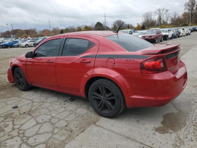 1C3CDZCB9DN675166 - 2013 DODGE AVENGER SXT RED photo 2