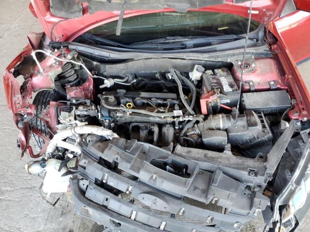 3FAHP0HA2BR283909 - 2011 FORD FUSION SE RED photo 11