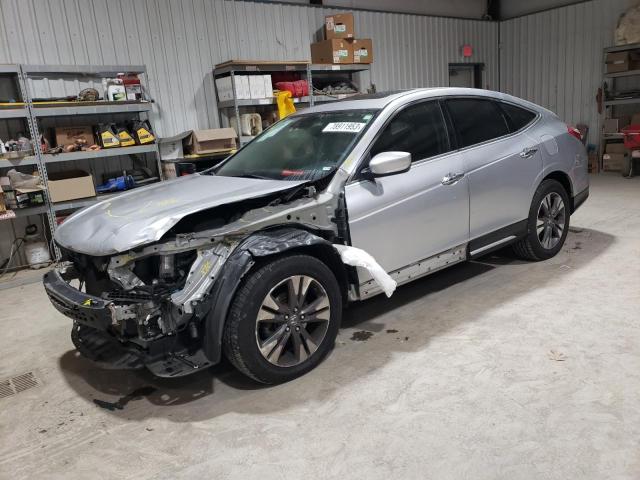 5J6TF2H53EL002638 - 2014 HONDA CROSSTOUR EXL SILVER photo 1