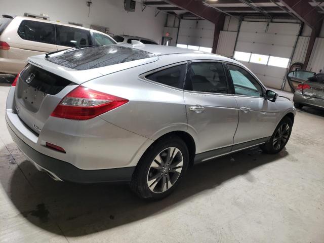 5J6TF2H53EL002638 - 2014 HONDA CROSSTOUR EXL ვერცხლისფერი ფოტო 3