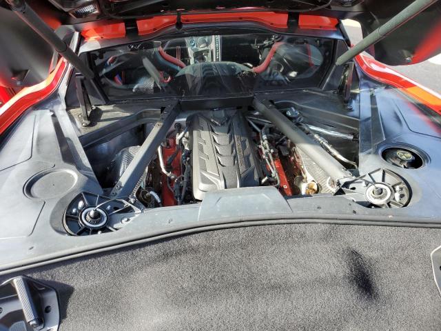 1G1YA2D47P5113507 - 2023 CHEVROLET CORVETTE STINGRAY 1LT RED photo 11