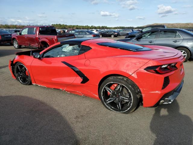 1G1YA2D47P5113507 - 2023 CHEVROLET CORVETTE STINGRAY 1LT RED photo 2