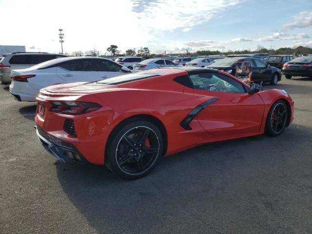 1G1YA2D47P5113507 - 2023 CHEVROLET CORVETTE STINGRAY 1LT RED photo 3