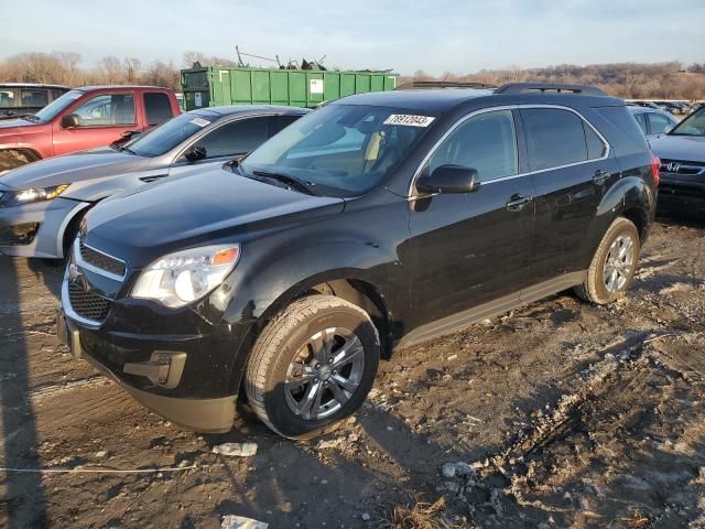 2GNALDEK6C1166066 - 2012 CHEVROLET EQUINOX LT BLACK photo 1