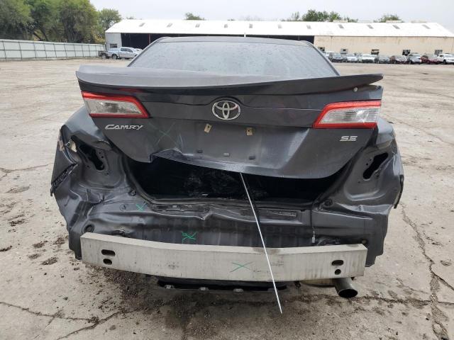 4T1BF1FK3CU076116 - 2012 TOYOTA CAMRY BASE GRAY photo 6