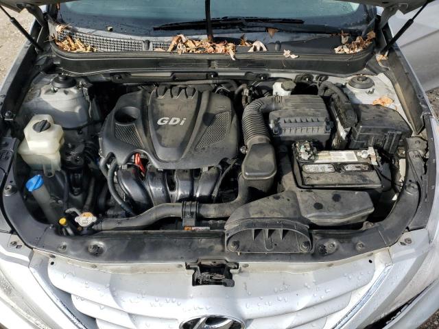 5NPEB4AC8DH769418 - 2013 HYUNDAI SONATA GLS SILVER photo 11